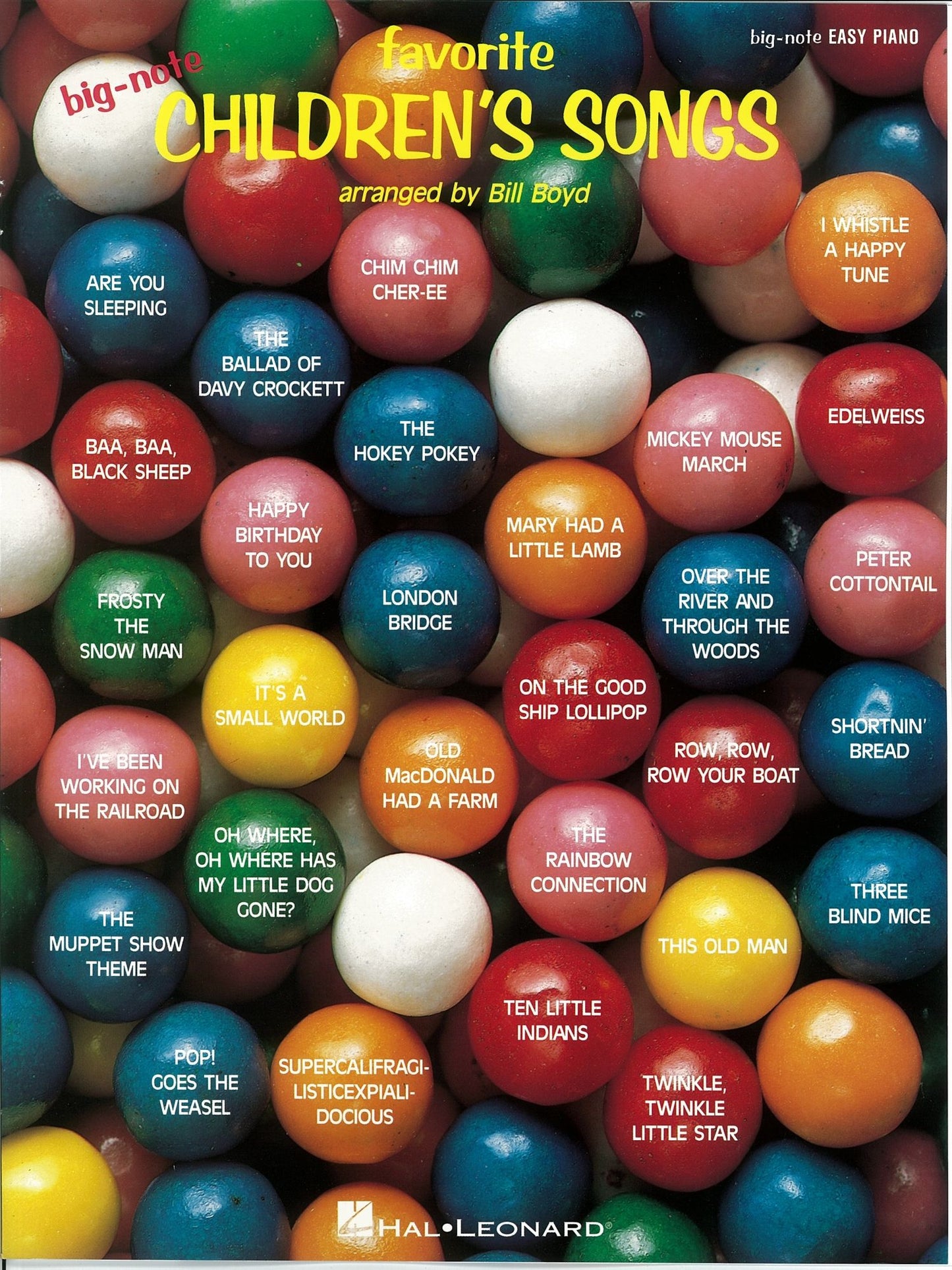 Favorite Children's Songs (Songbook): arr. Bill Boyd