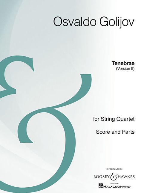 Tenebrae (Version II): String Quartet Archive Edition