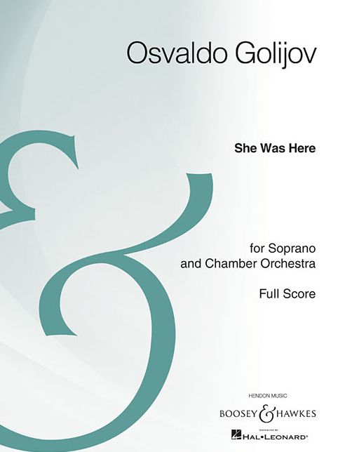 She Was Here: Soprano and Chamber Orchestra Archive Edition