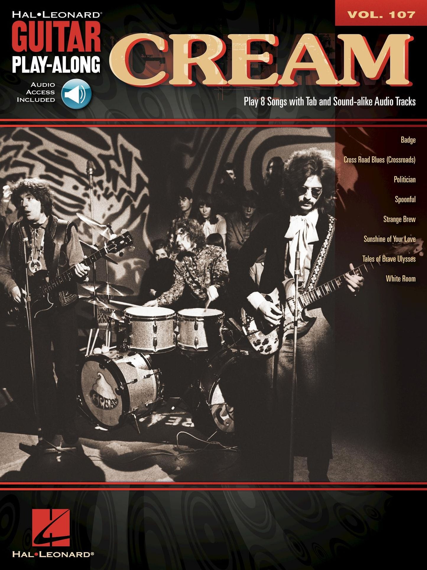 Cream: Guitar Play-Along Volume 107