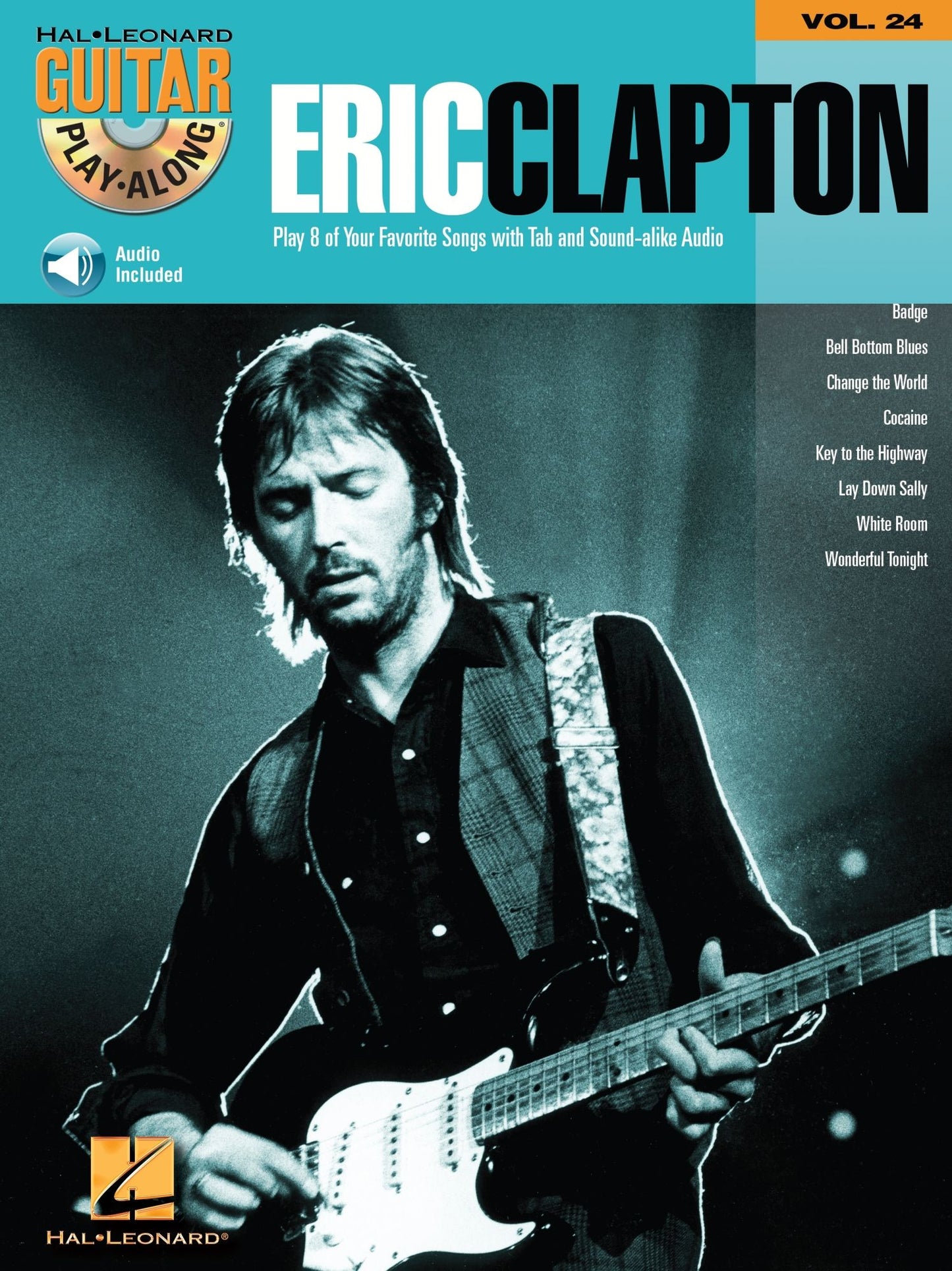 Eric Clapton: Guitar Play-Along Volume 24