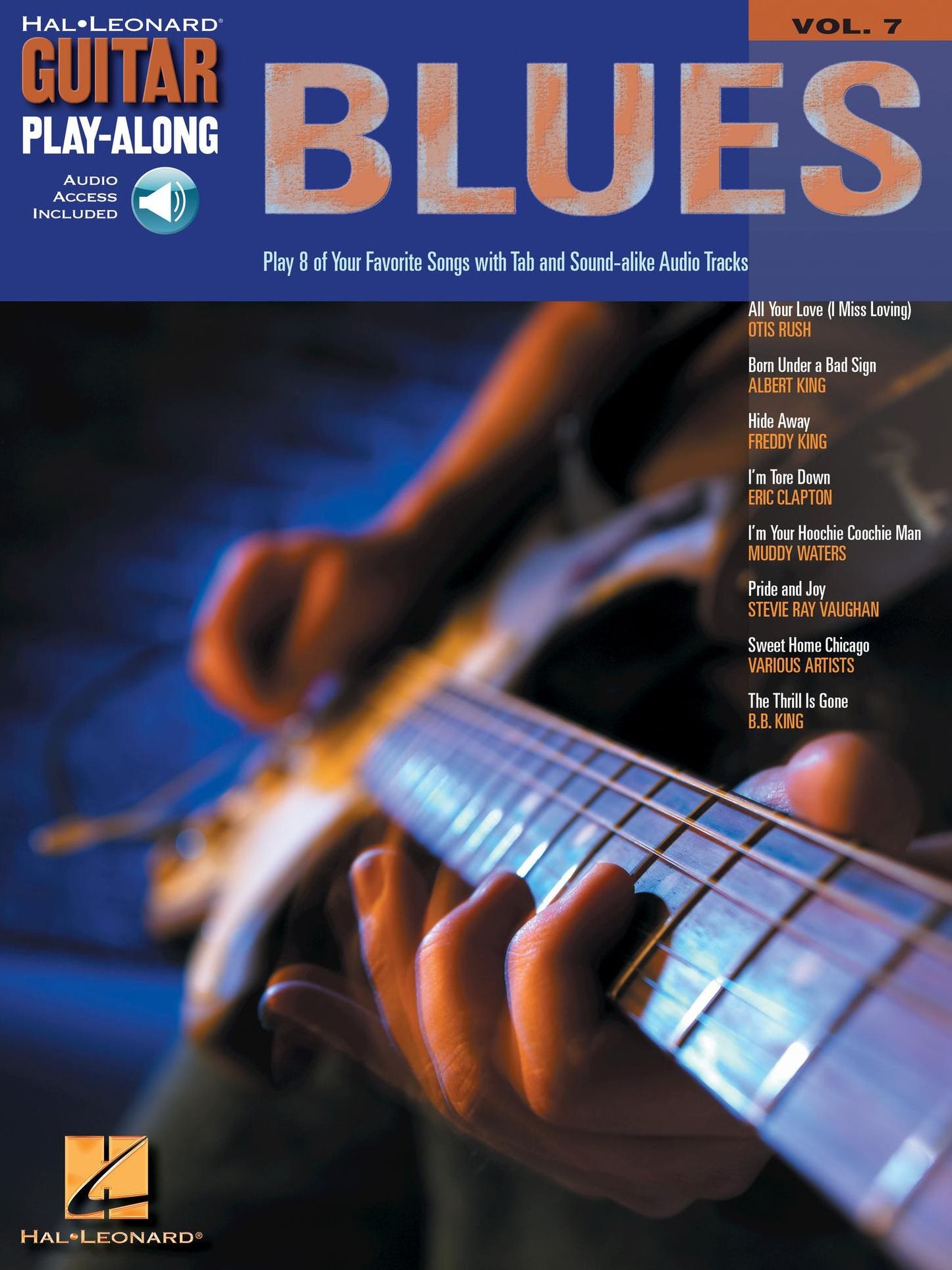 Blues: Guitar Play-Along Volume 7