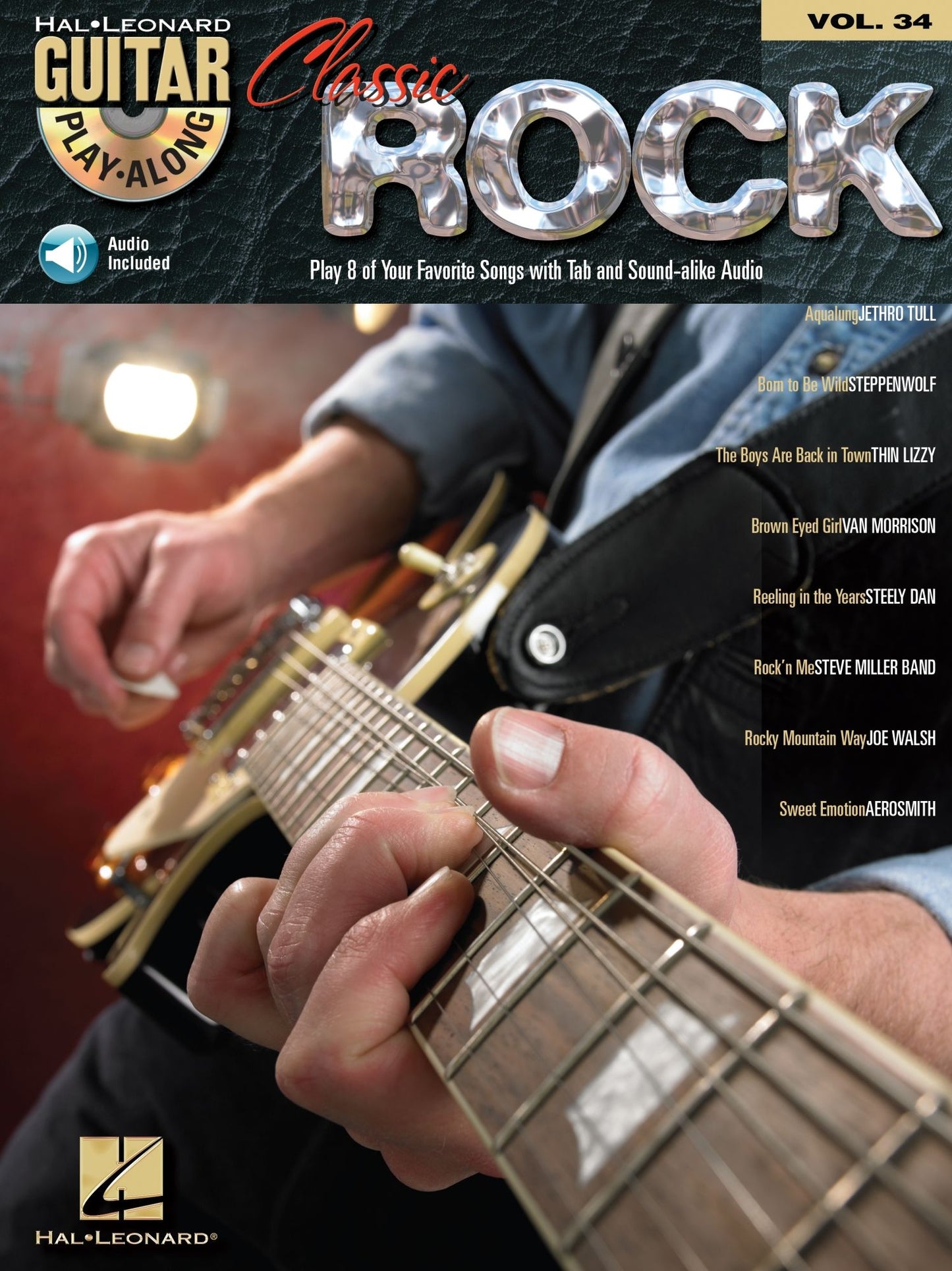 Classic Rock: Guitar Play-Along Volume 34