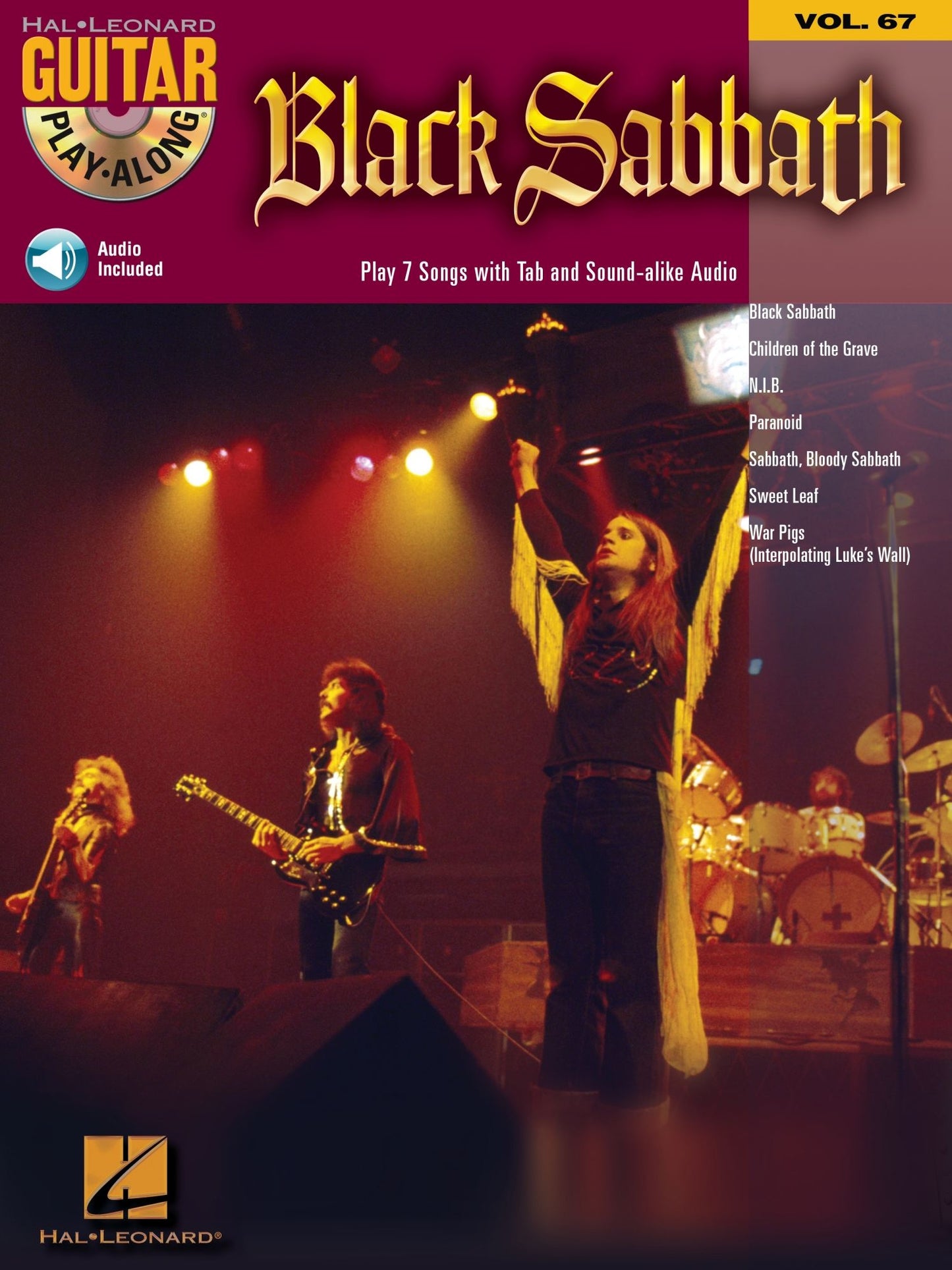 Black Sabbath: Guitar Play-Along Volume 67