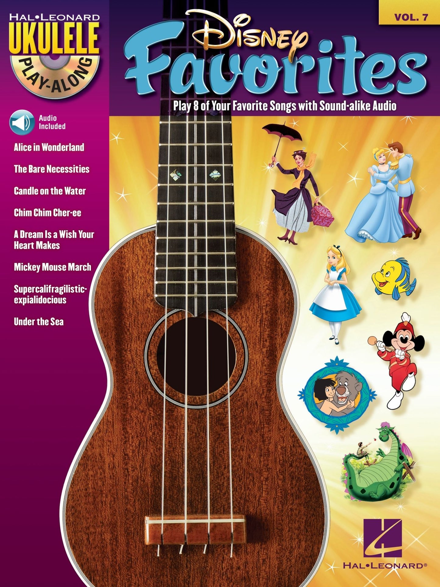 Disney Favorites: Ukulele Play-Along Vol. 7