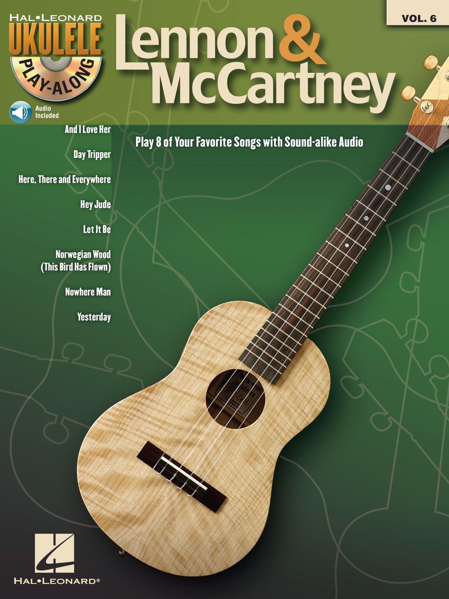 Lennon & McCartney: Ukulele Play-Along Volume 6