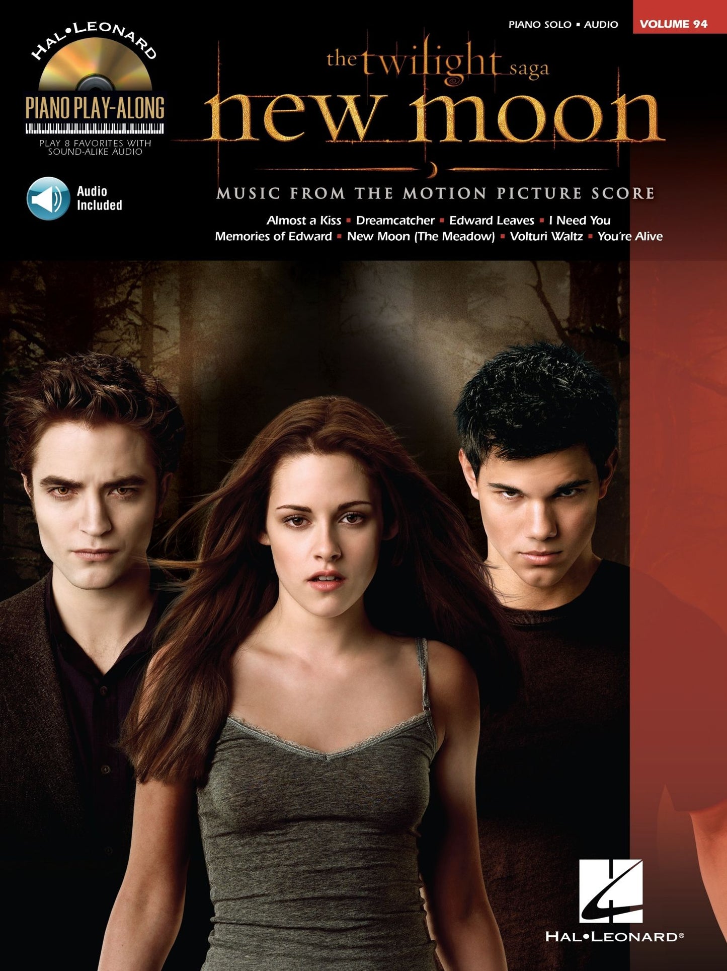 The Twilight Saga - New Moon: Music from the Motion Picture Score Piano Play-Along, Vol. 94