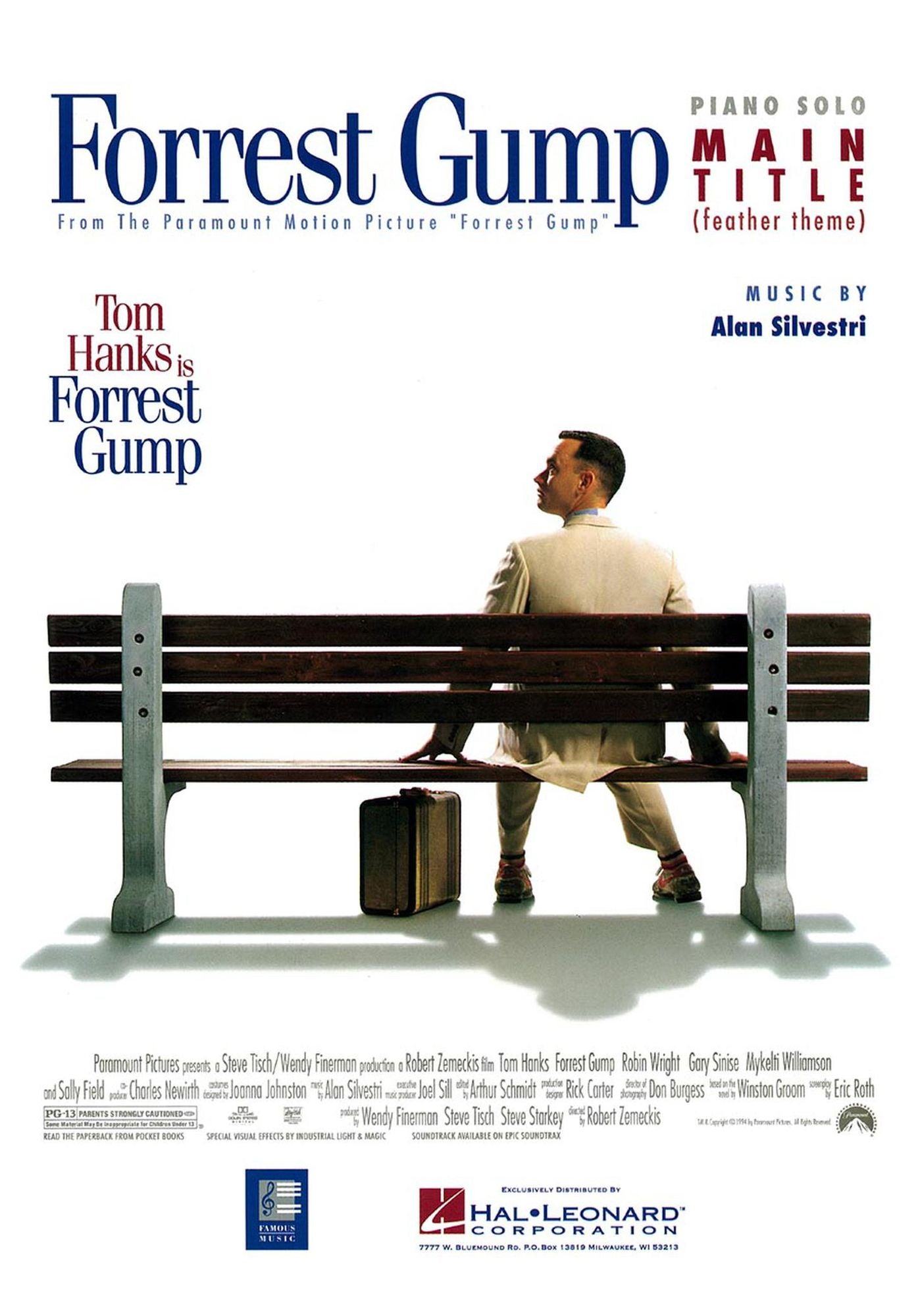 Forrest Gump Main Title (Feather Theme) (Sheet Music): Piano Solo