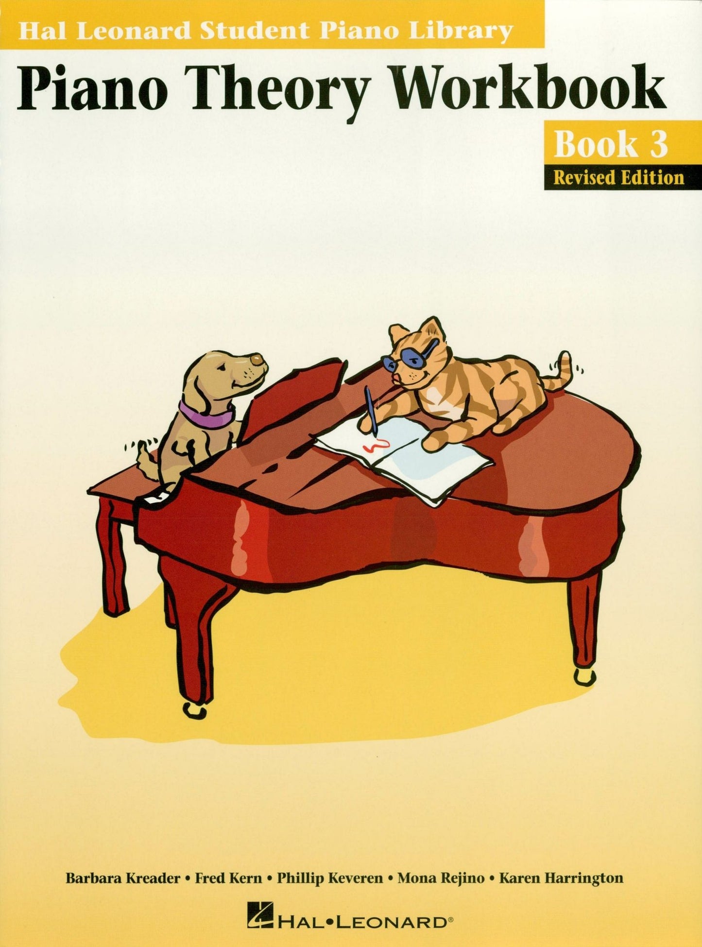 Piano Theory Workbook - Book 3 Edition (Music Instruction): Hal Leonard Student Piano Library