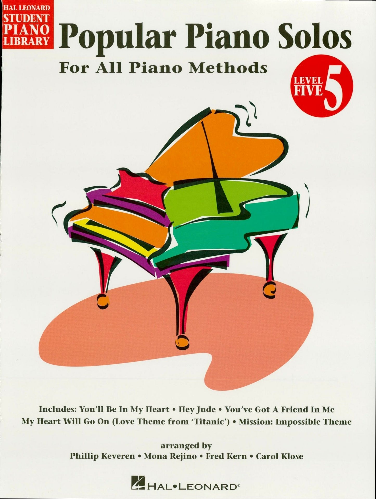 Popular Piano Solos - Level 5 (Songbook): Hal Leonard Student Piano Library