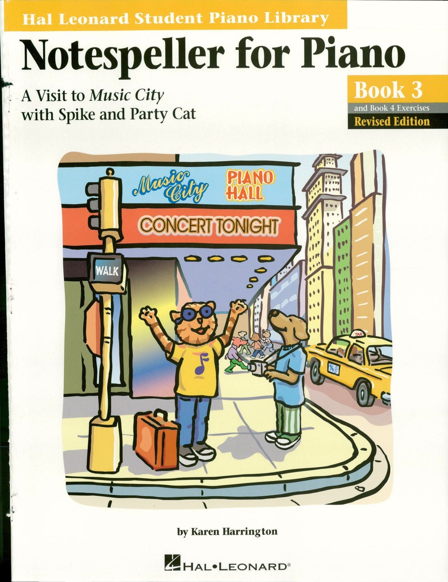 Notespeller for Piano, Book 3 (Music Instruction): Hal Leonard Student Piano Library
