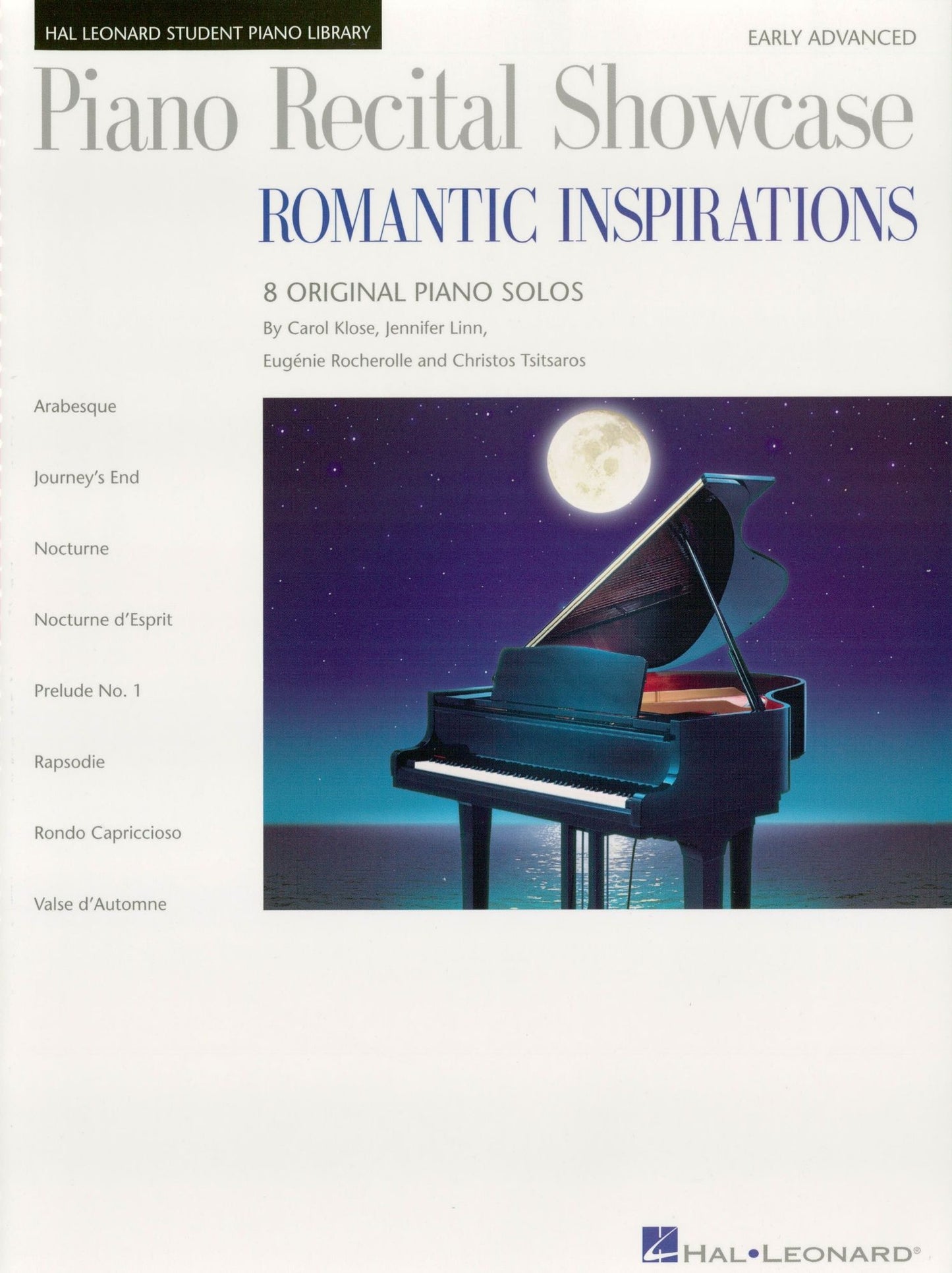Piano Recital Showcase: Romantic Inspirations (Songbook): 8 Original Piano Solos