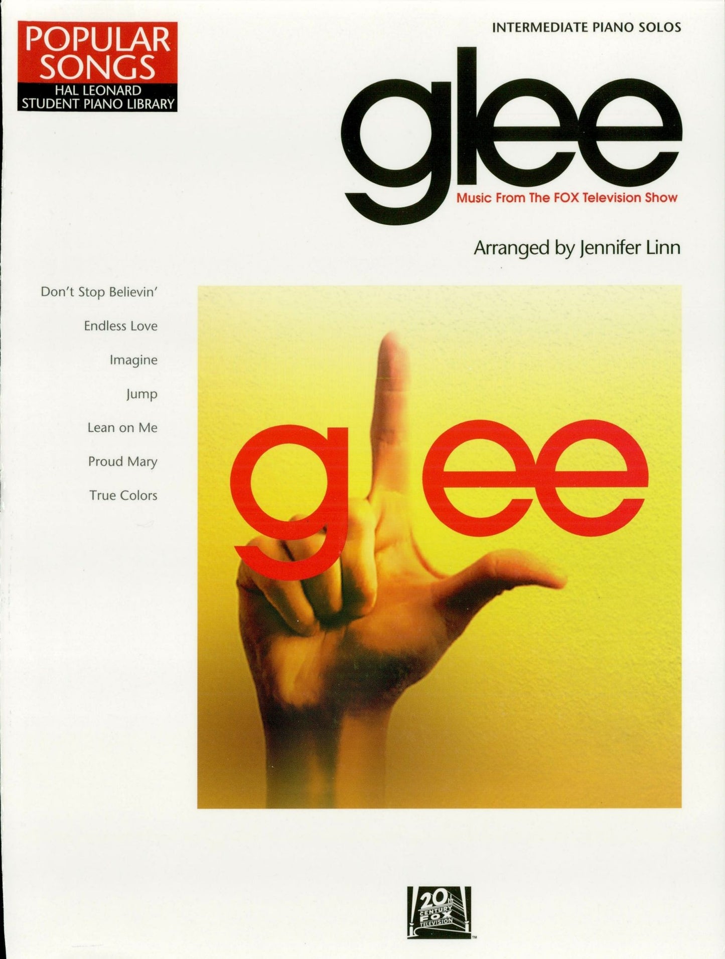 Glee (Songbook): Popular Songs Series - Intermediate Piano Solos