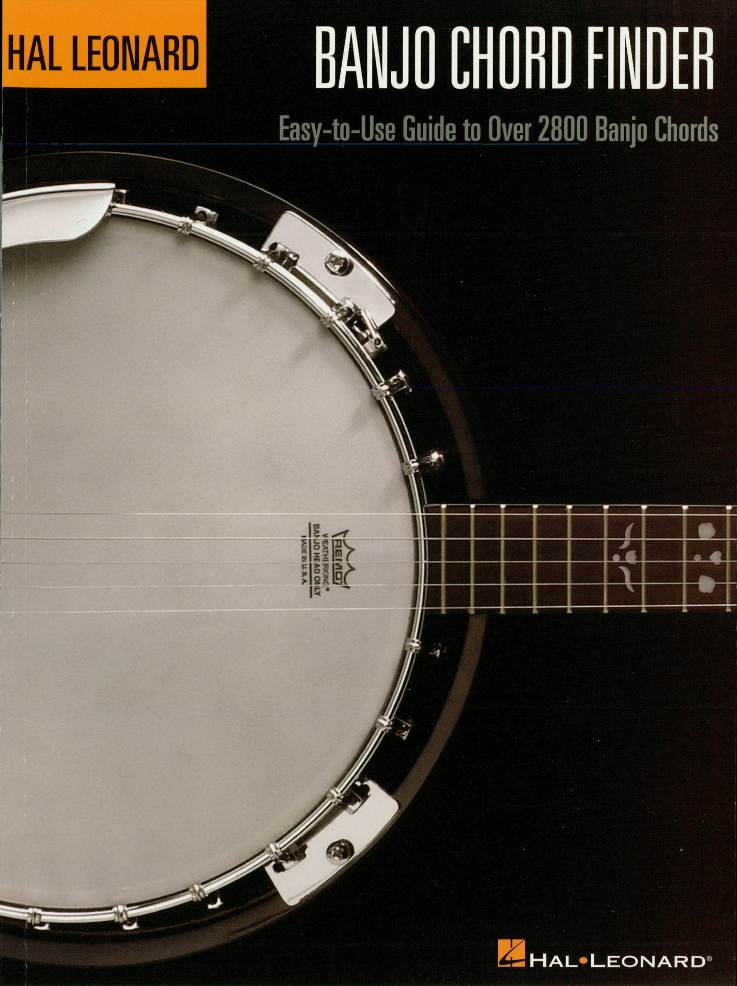 Banjo Chord Finder (Music Instruction): Easy-to-Use Guide to Over 2,800 Banjo Chords