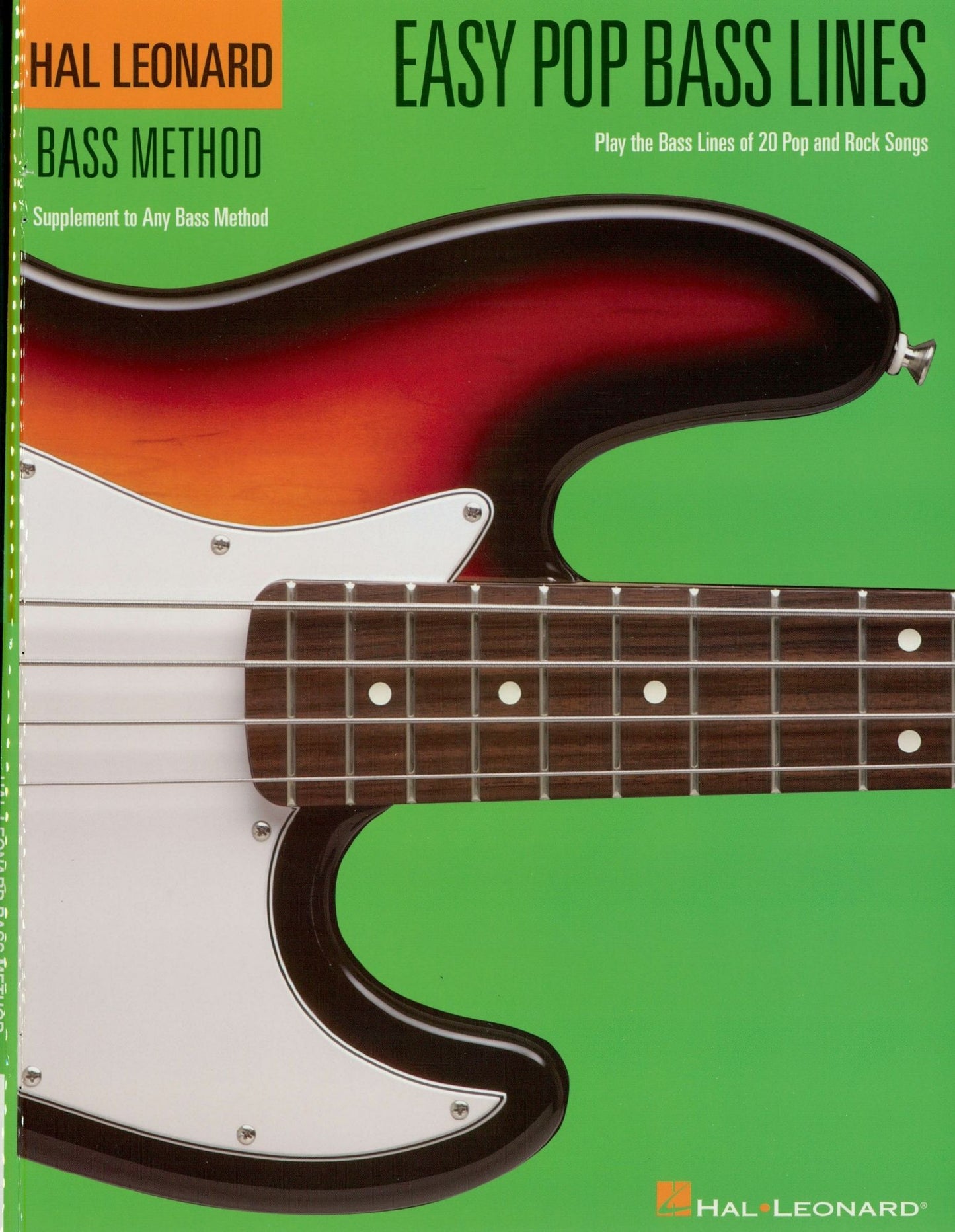 Easy Pop Bass Lines (Music Instruction): Supplemental Songbook to Book 1 of the Hal Leonard Bass Method