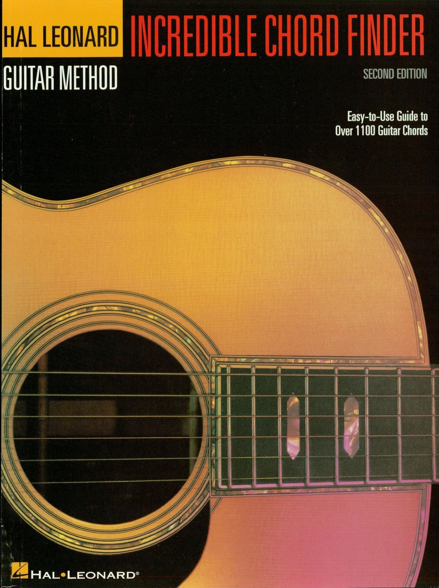 Incredible Chord Finder - 9 inch. x 12 inch. Edition: Hal Leonard Guitar Method Supplement