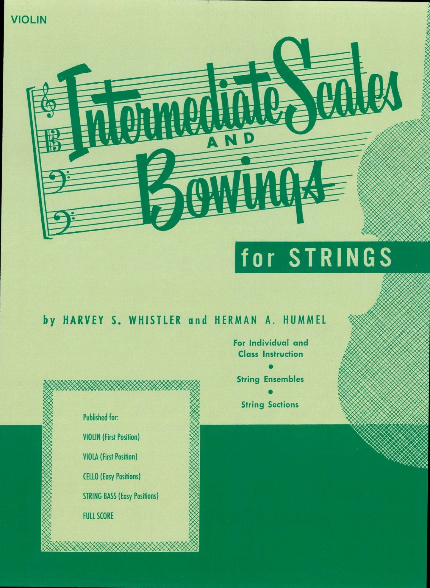 Intermediate Scales and Bowings - Violin (Music Instruction): (First Position)