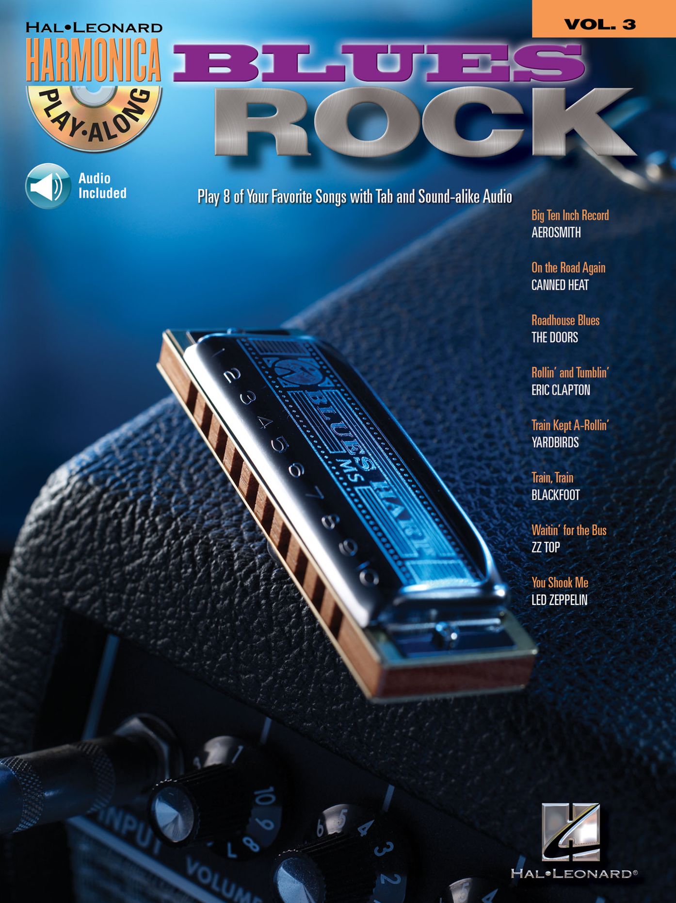 Blues/Rock (Songbook): Harmonica Play-Along Volume 3