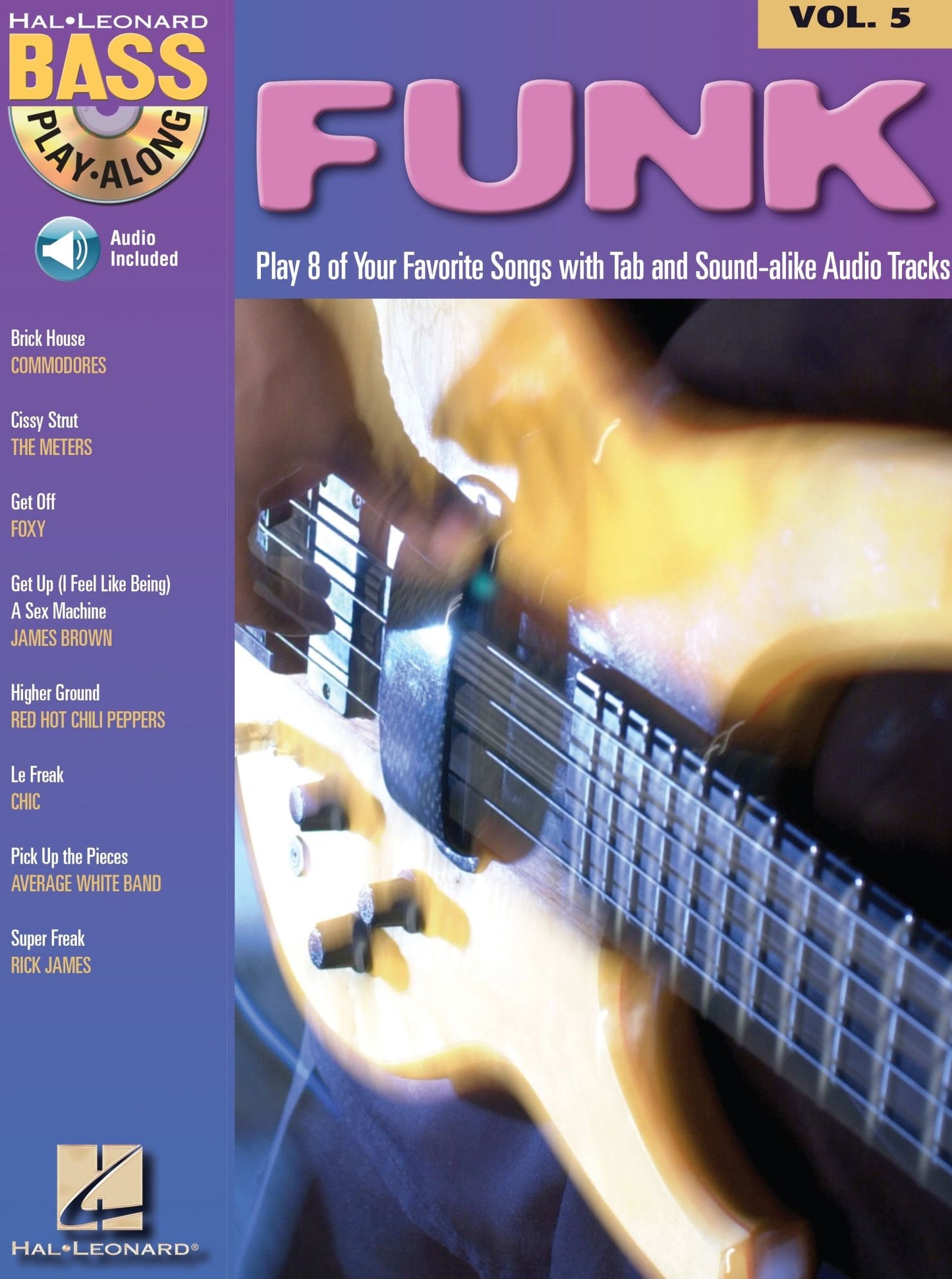 Funk (Songbook): Bass Play-Along Volume 5