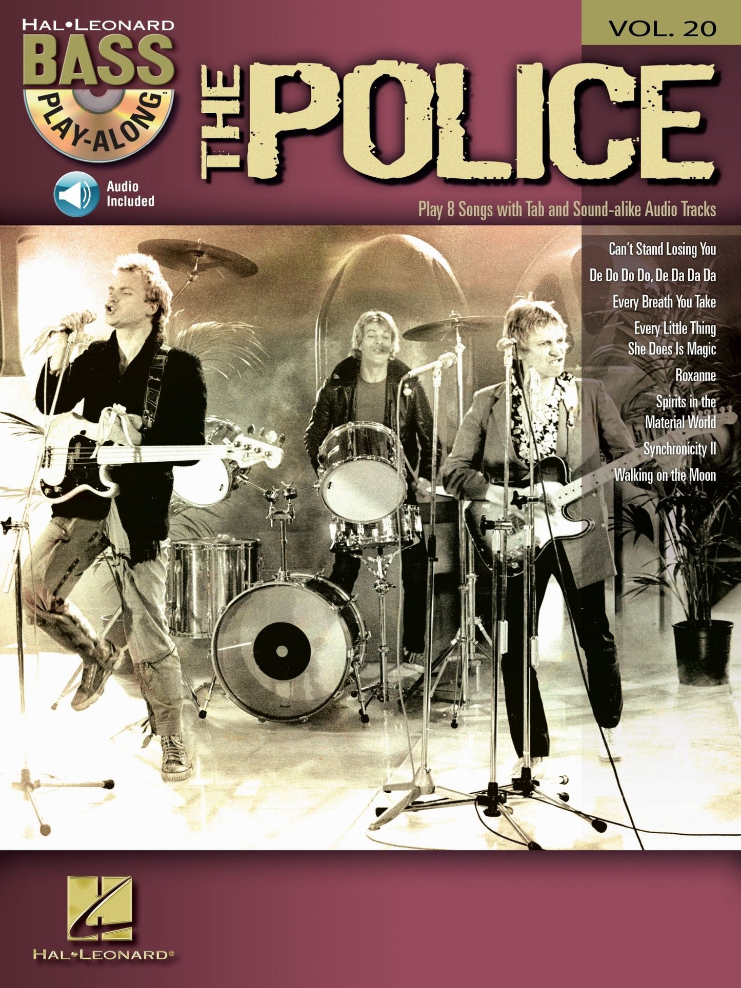 The Police (Songbook): Bass Play-Along Volume 20