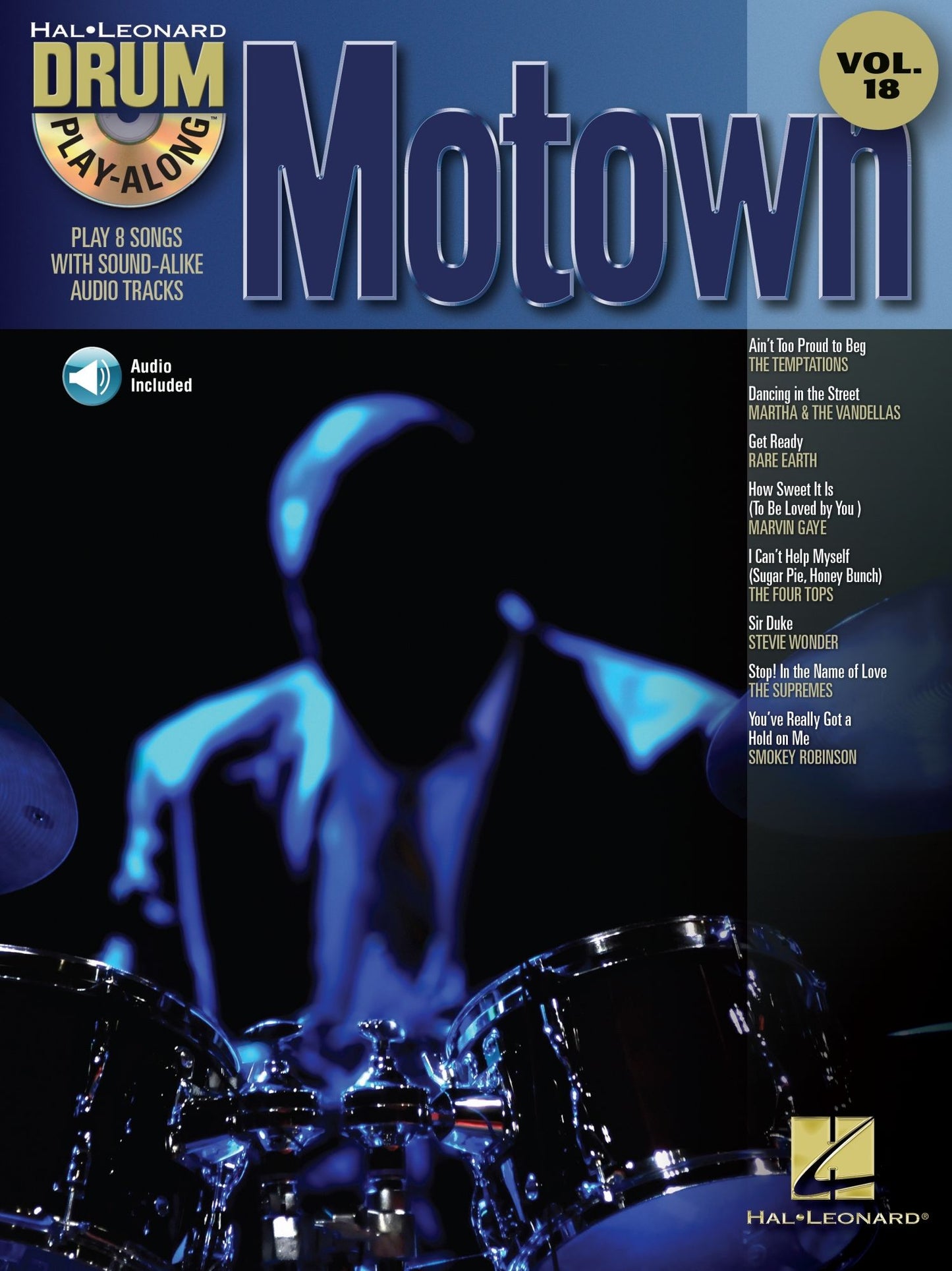 Motown (Songbook): Drum Play-Along Volume 18