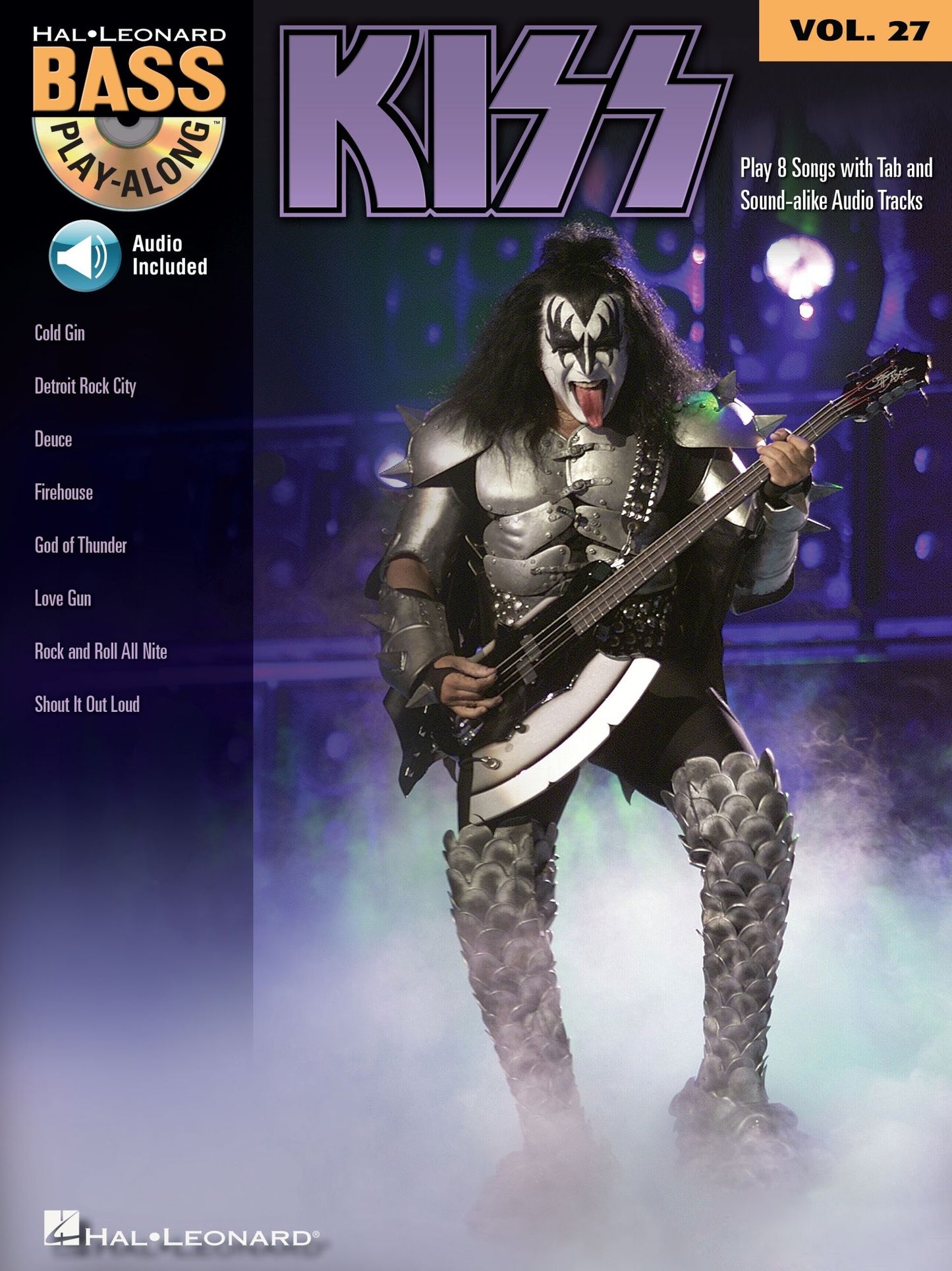 Kiss (Songbook): Bass Play-Along Volume 27