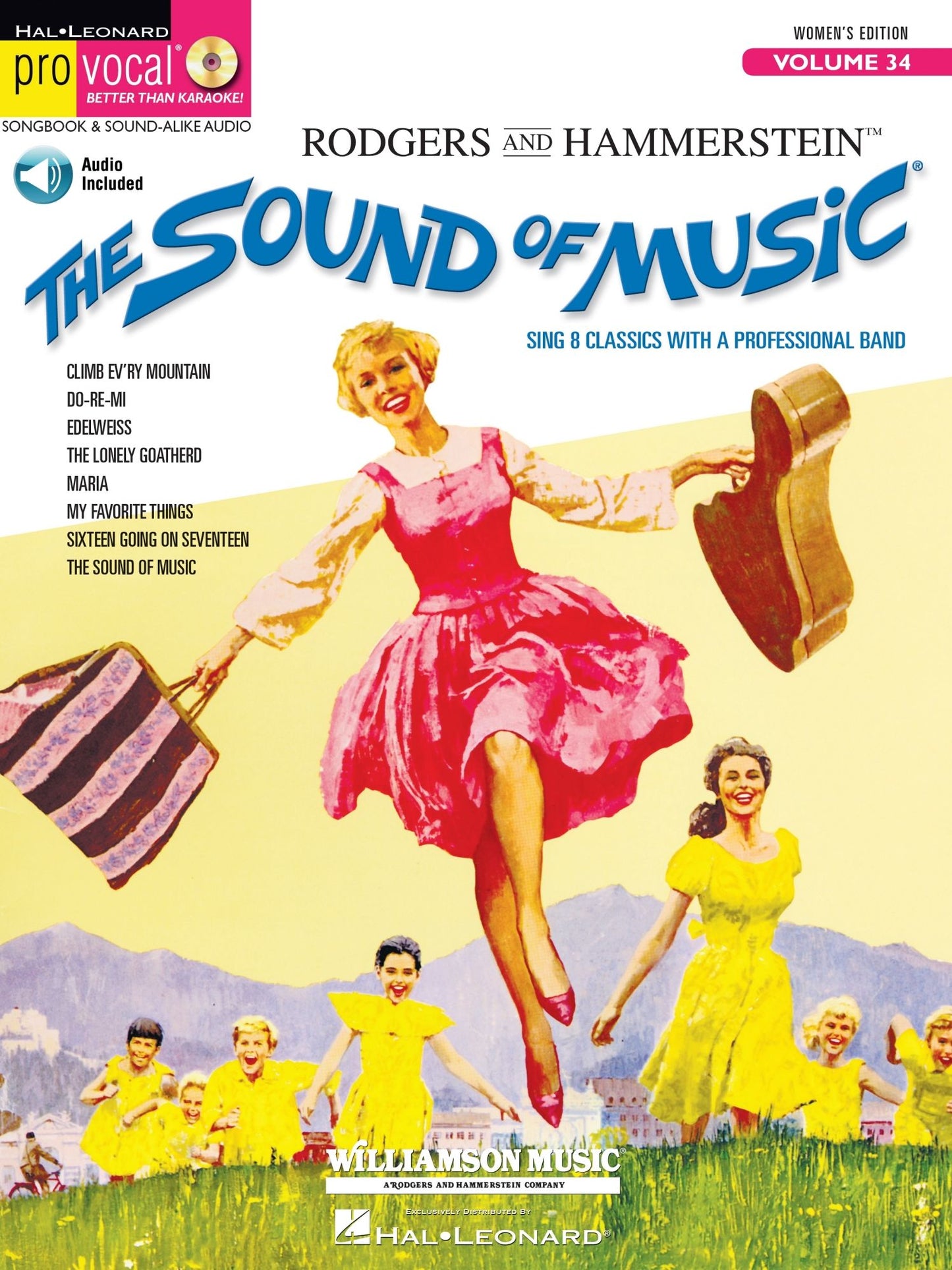 The Sound of Music (Songbook): Pro Vocal Women's Edition Volume 34
