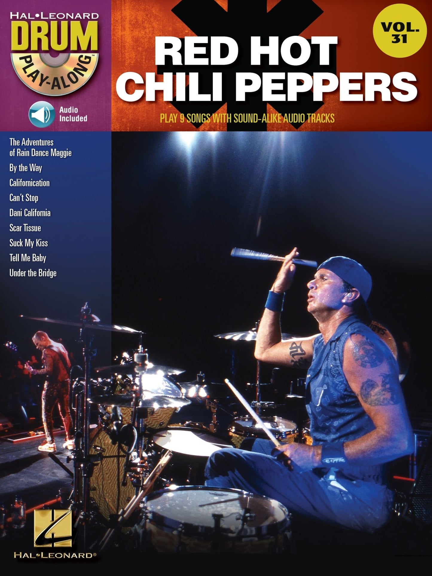 Red Hot Chili Peppers (Songbook): Drum Play-Along Volume 31