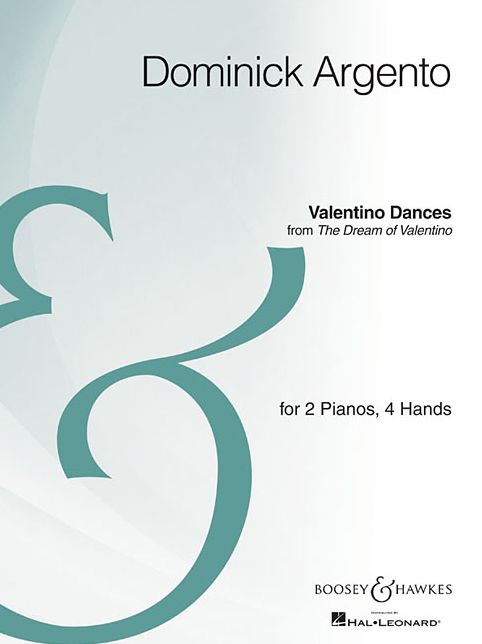 Valentino Dances: For 2 Pianos with 2 Copies Archive Edition