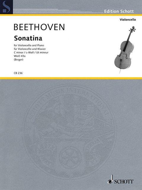 Ludwig van Beethoven - Sonatina, WoO 43a: Cello and Piano