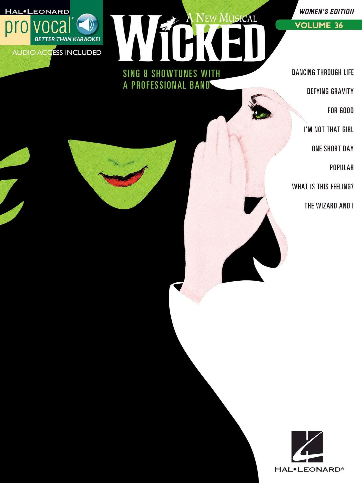 Wicked Songbook: Pro Vocal Women's Edition Volume 36