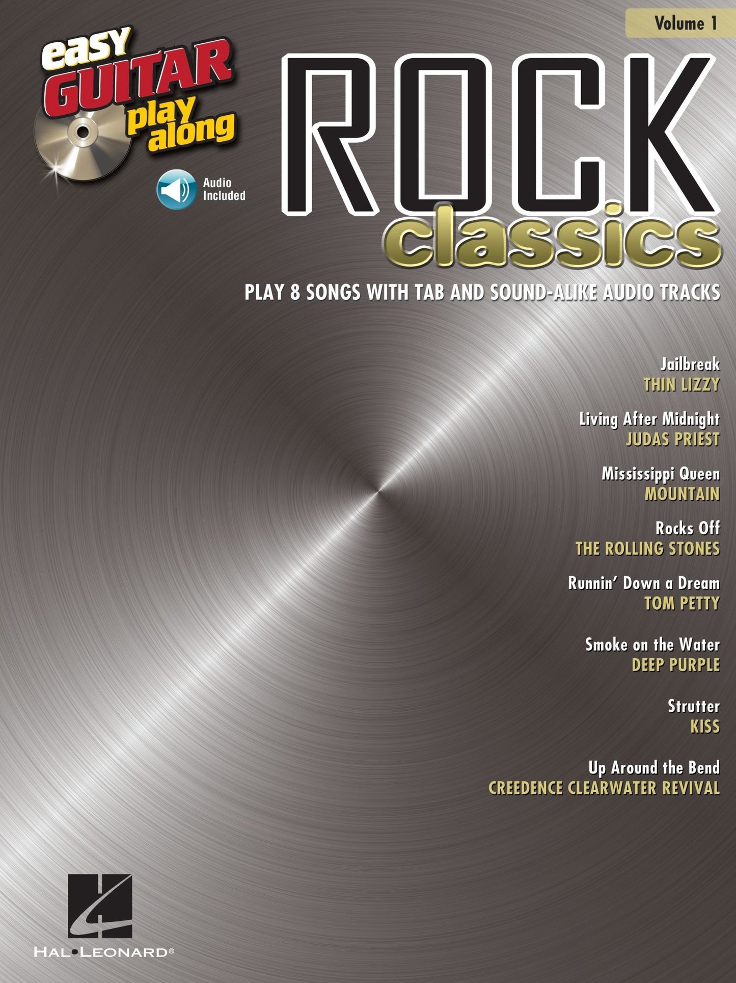 Rock Classics (Songbook): Easy Guitar Play-Along Volume 1