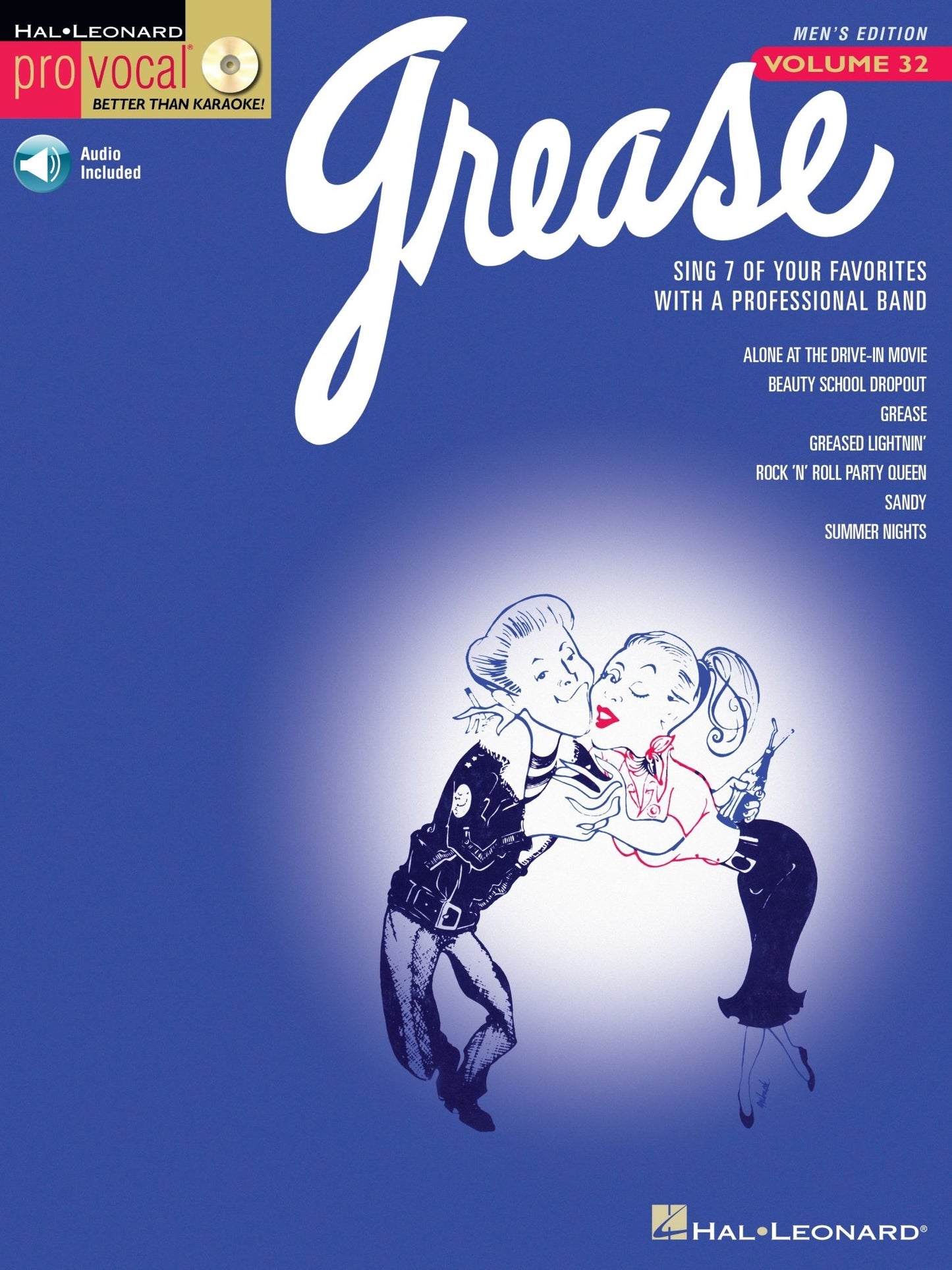 Grease (Songbook): Pro Vocal Men's Edition Volume 32