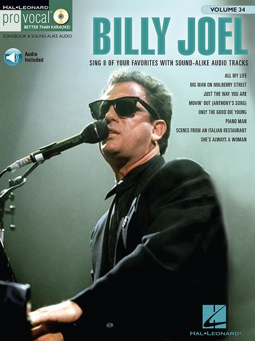 Billy Joel (Songbook): Pro Vocal Men's Edition Volume 34