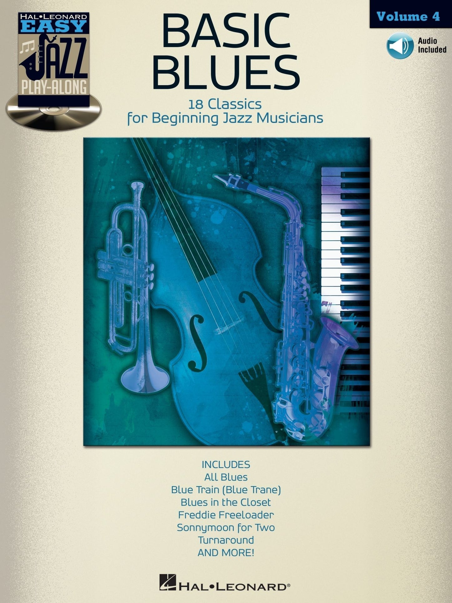 Basic Blues (Songbook): Easy Jazz Play-Along Volume 4
