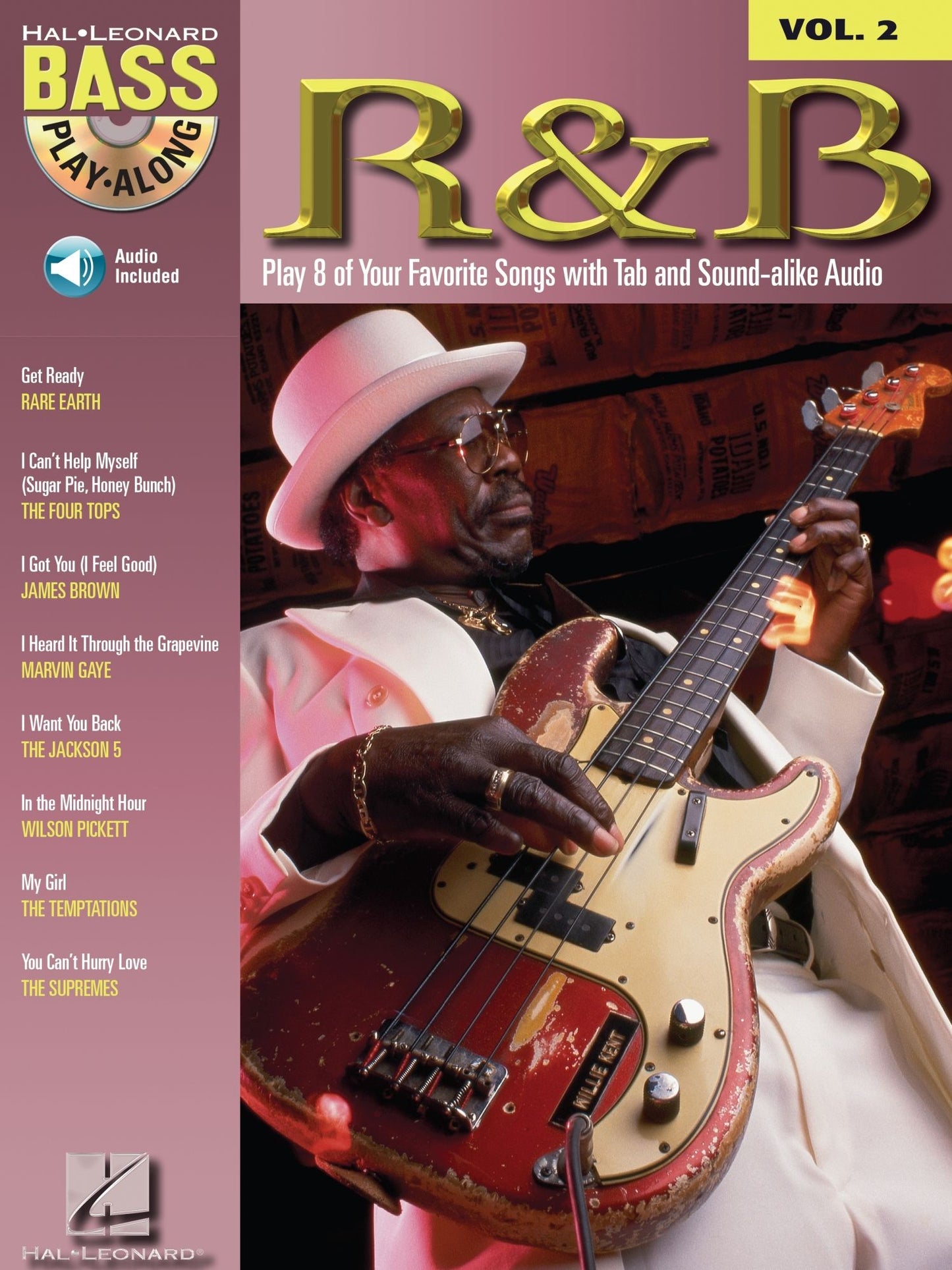 R&B: Bass Play-Along Volume 2