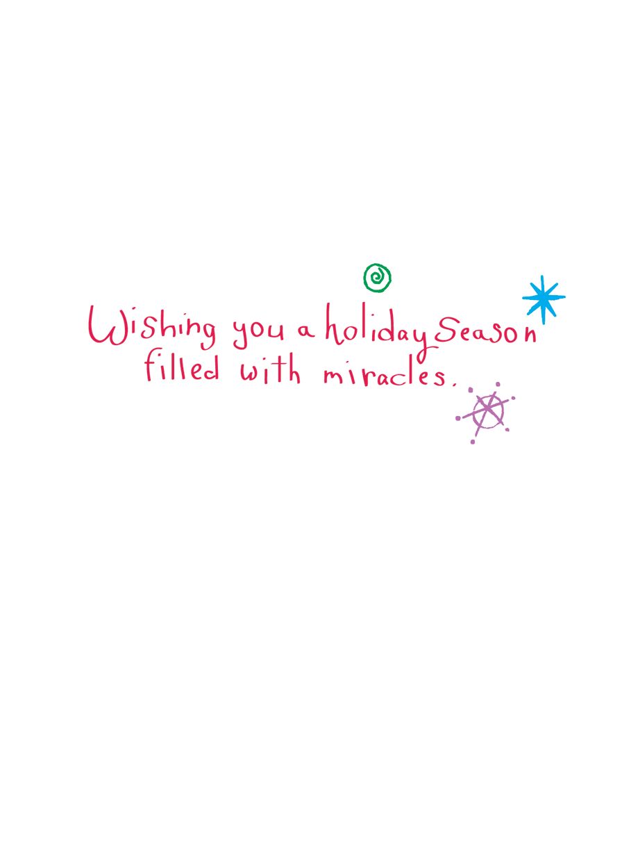 Joy Peace Hope Children Around The World Christmas Boxed Card