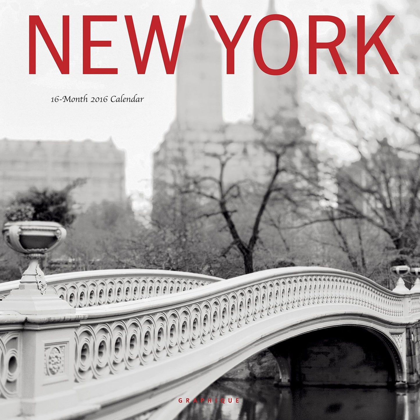 2016 New York Wall Calendar