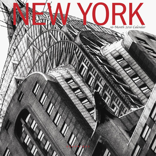2016 New York Mini Wall Calendar