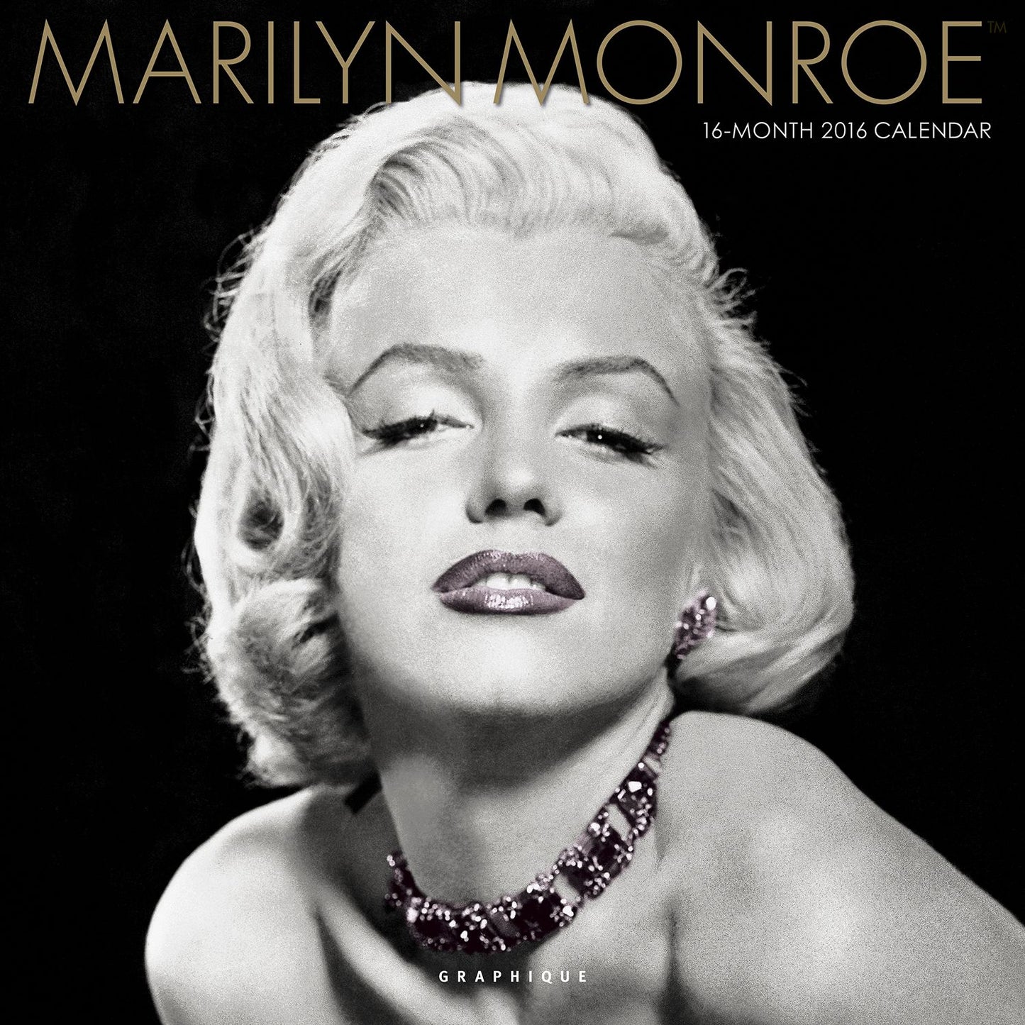 2016 Marilyn Monroe Wall Calendar