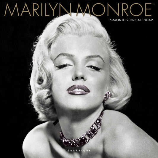 2016 Marilyn Monroe Wall Calendar