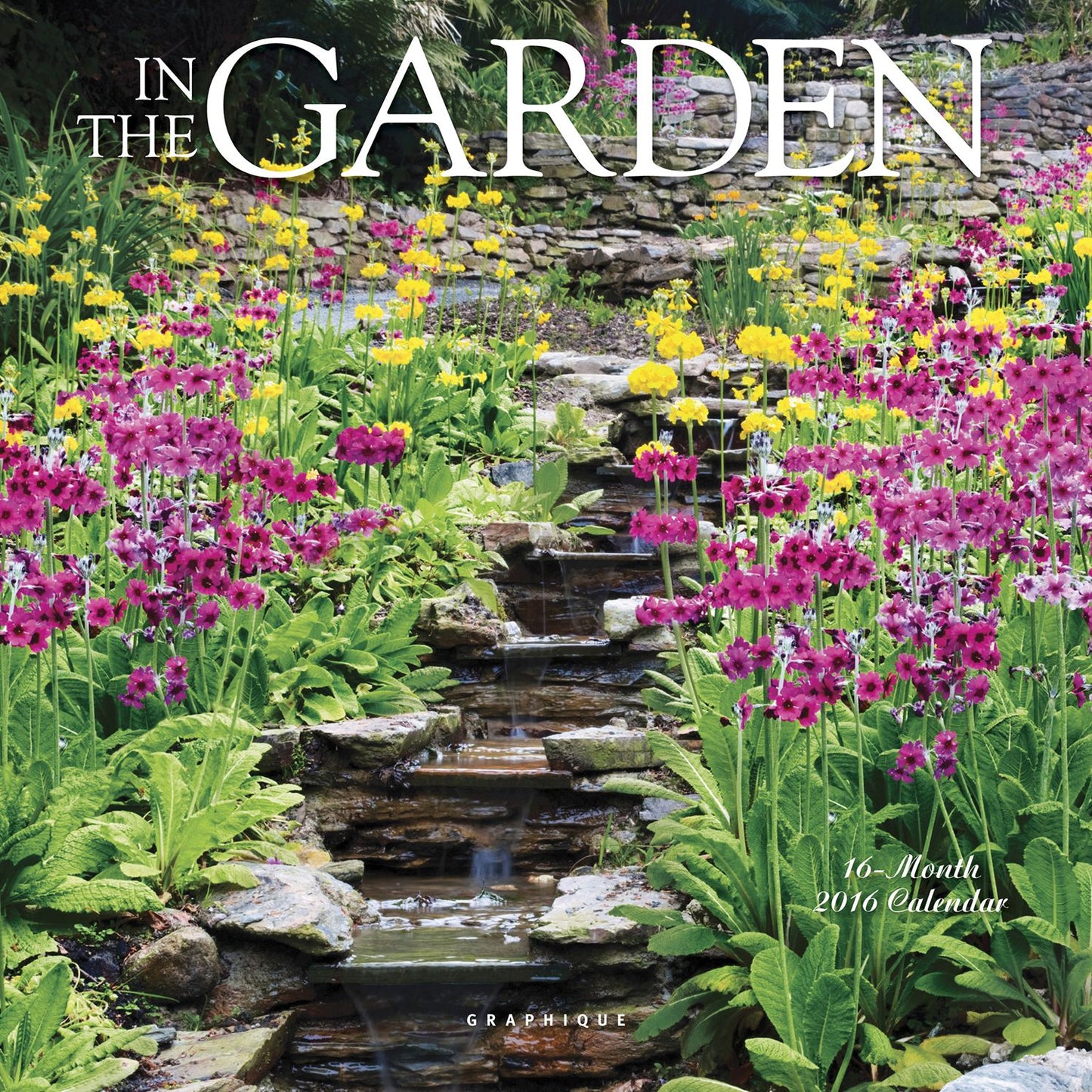 2016 In the Garden Mini Wall Calendar