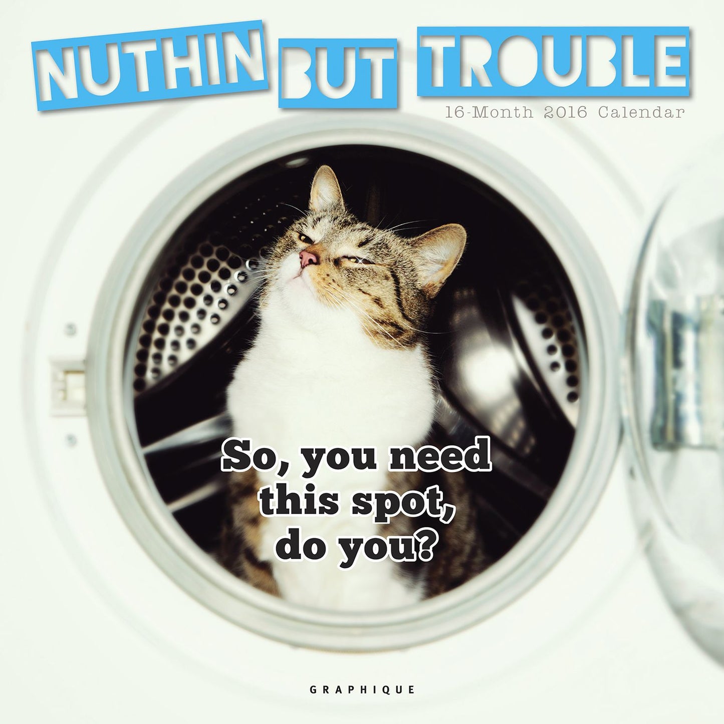 2016 Nuthin But Trouble Wall Calendar