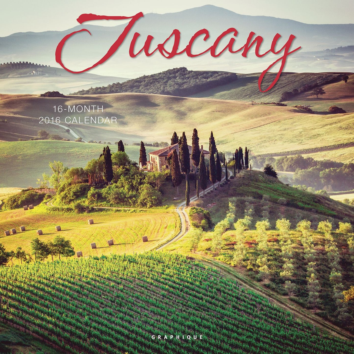 2016 Tuscany Wall Calendar