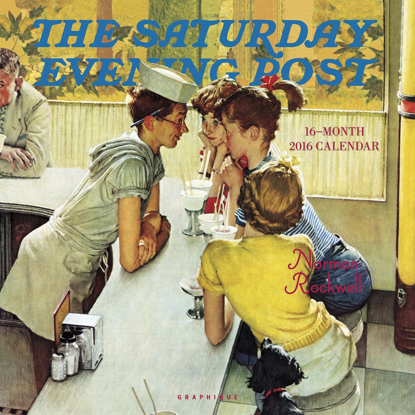 2016 Saturday Evening Post Wall Calendar