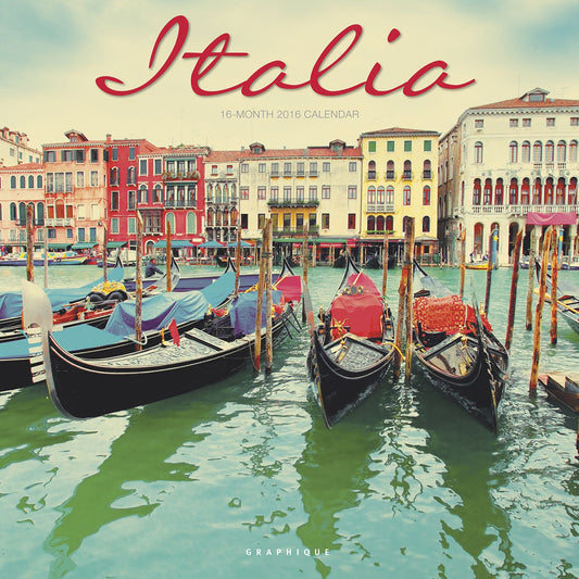 2016 Italia Wall Calendar