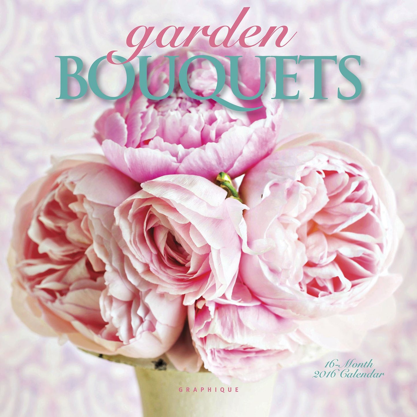 2016 Garden Bouquets Mini Wall Calendar