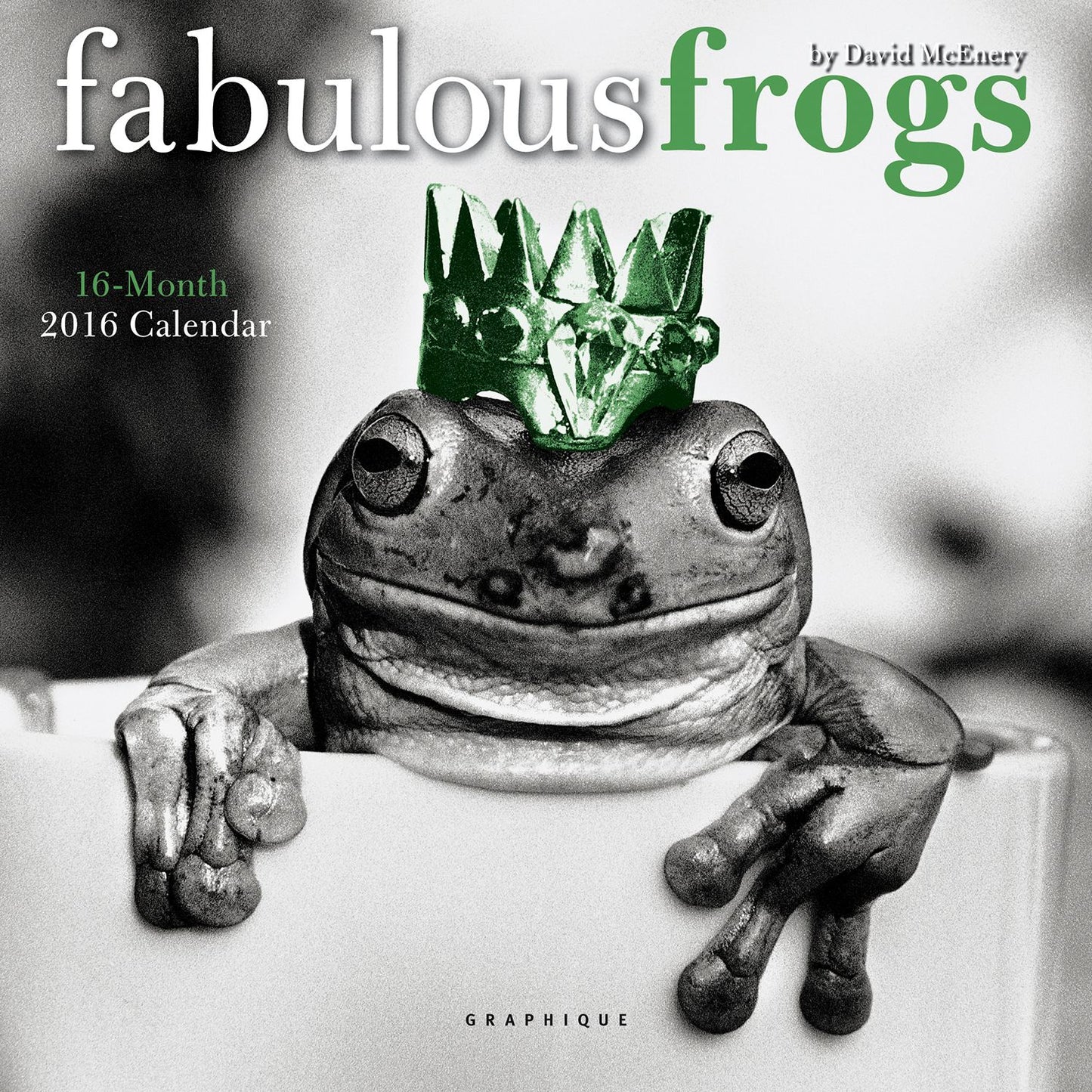 2016 Fabulous Frogs Mini Wall Calendar