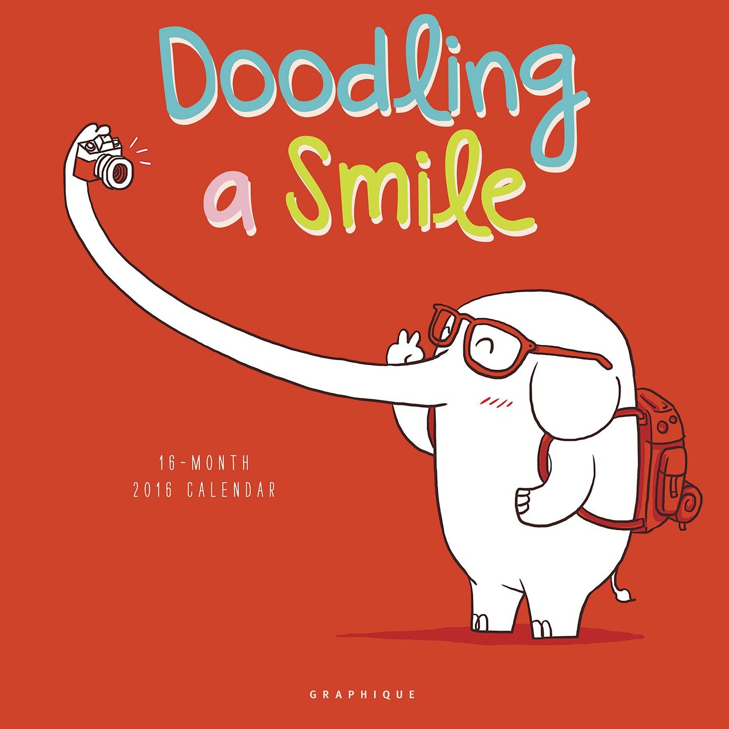 2016 Doodle a Smile Wall Calendar