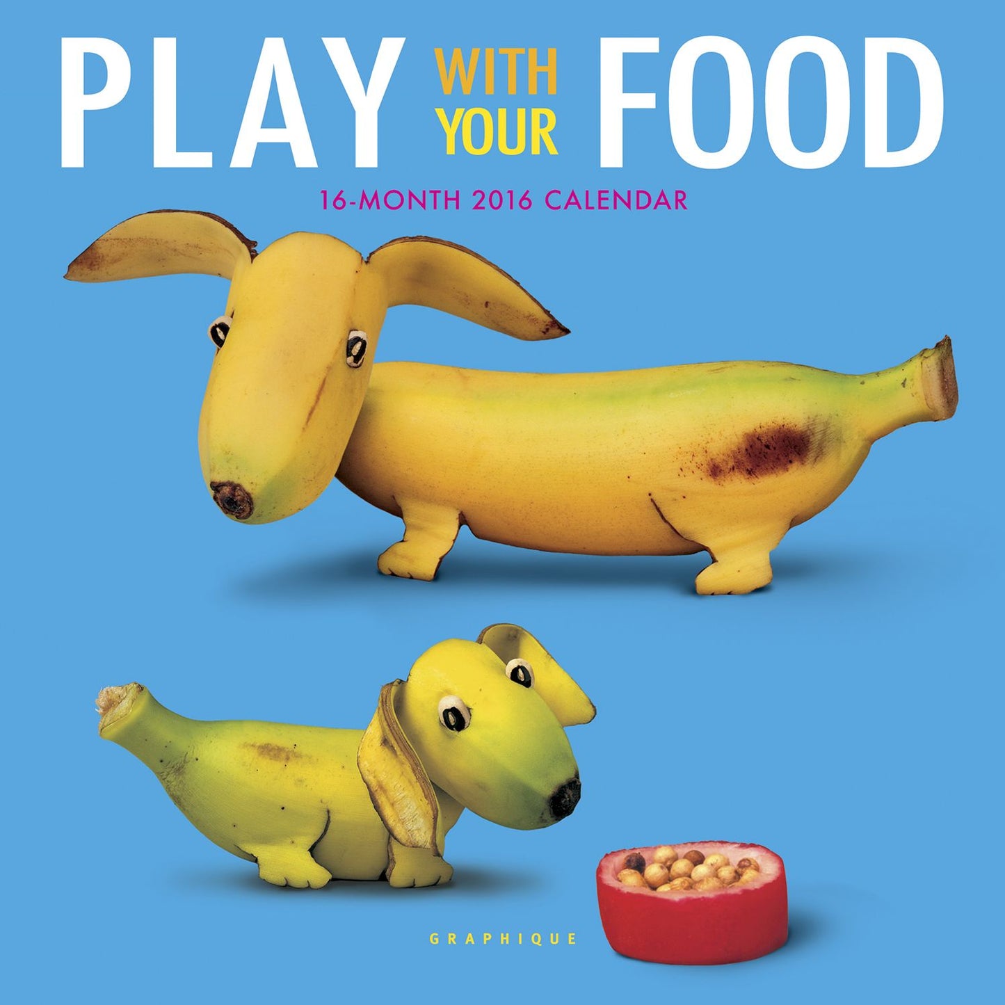 2016 Play with Your Food Mini Wall Calendar